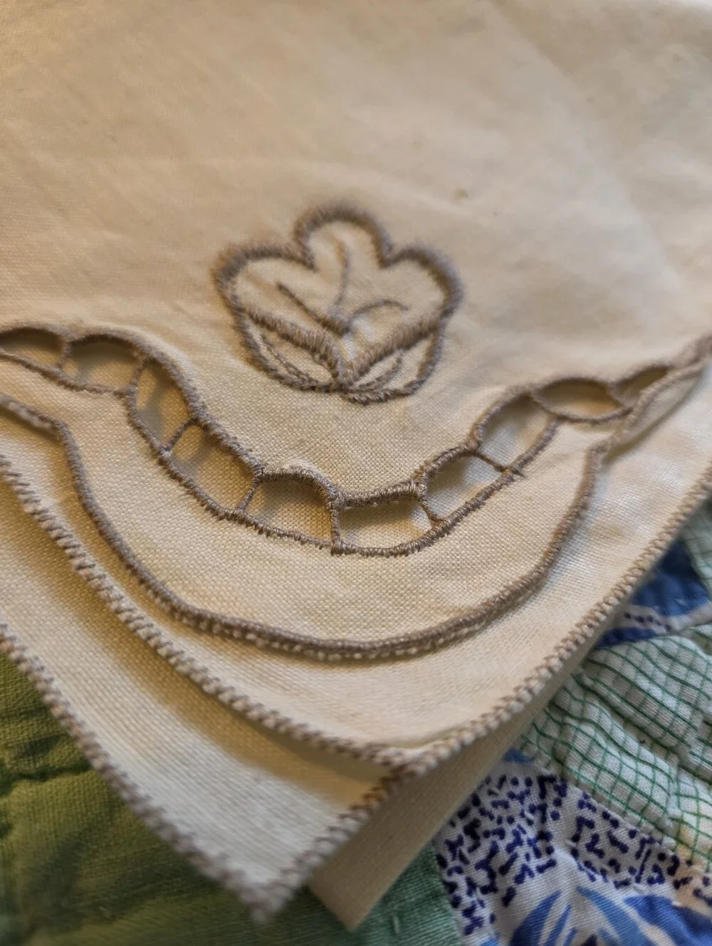 Vintage cream colored